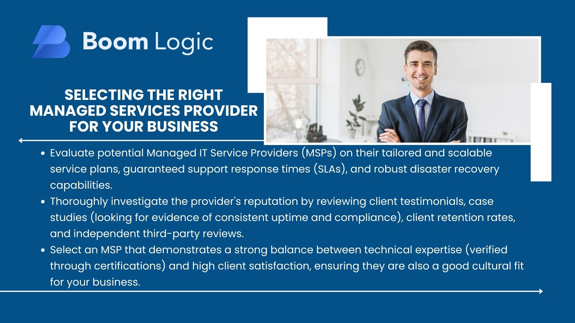 choosing the right partner for technology support is vital for modern organizations