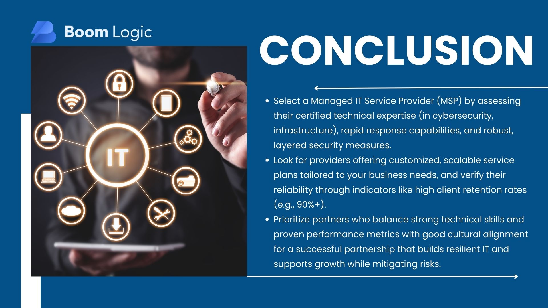 choosing the right partner for technology support is vital for modern organizations