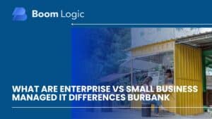 what enterprise vs small business managed it differences burbank
